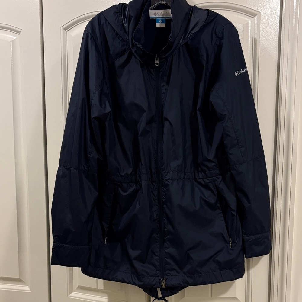 Columbia Dark Blue Hooded Jacket